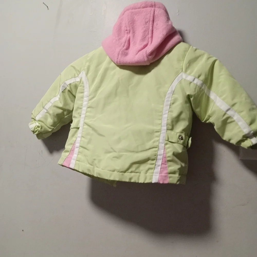 Zero Xposur toddler girls 3 in 1 system jacket. Size 18 months